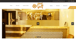 Desktop Screenshot of hotelgulfindia.com