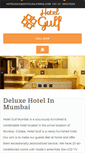 Mobile Screenshot of hotelgulfindia.com